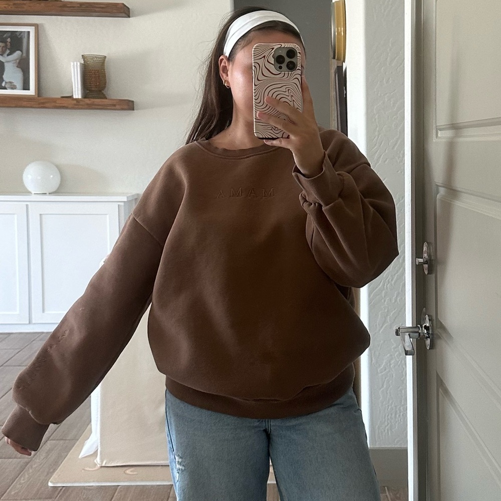 Aziel & Luca mama crewneck sweatshirt